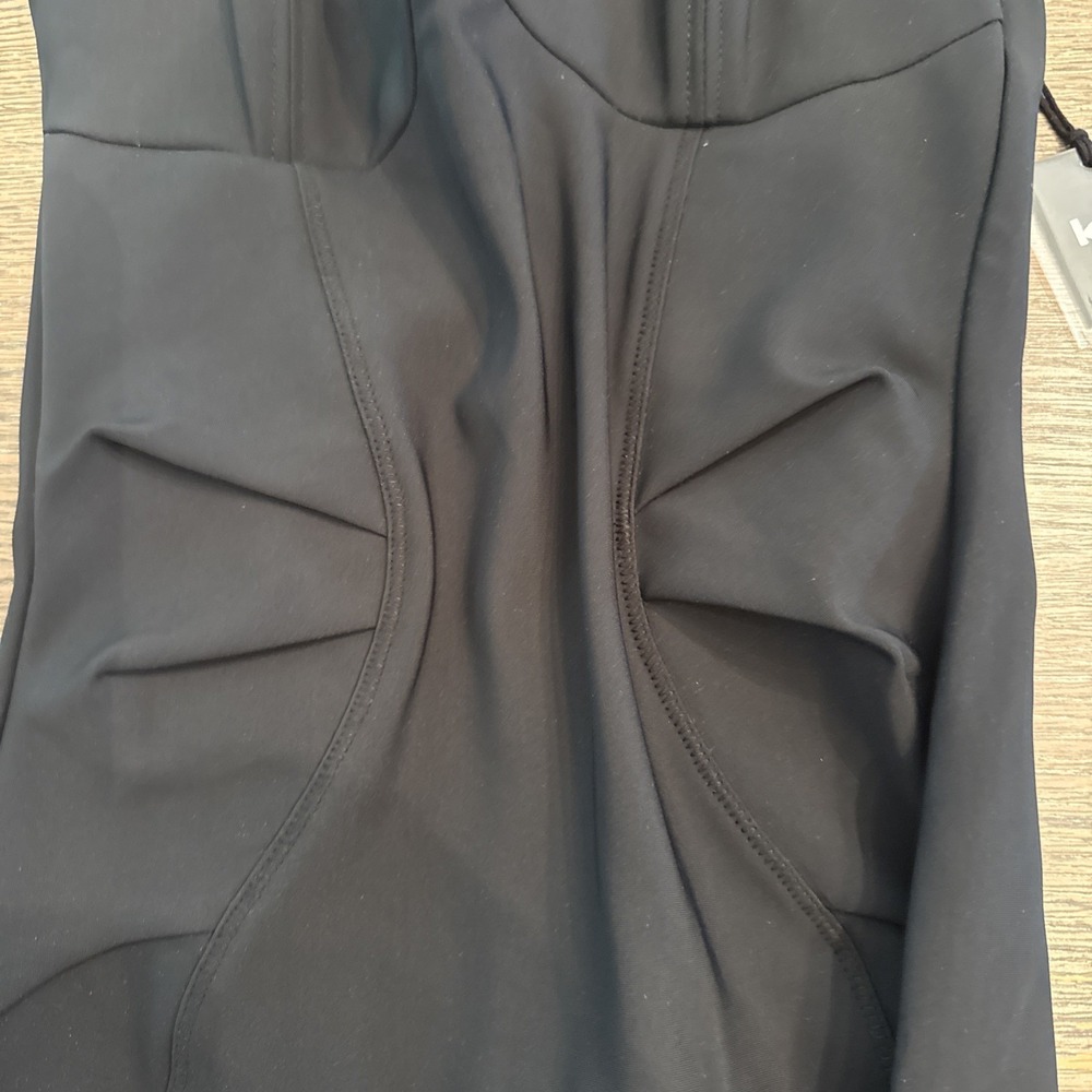 Khy x Dilara Findikoglu Fitted Halter Dress in Black XS KYLIE JENNER - Picture 7 of 13